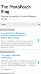 Mobile Screenshot of blog.photopeach.com